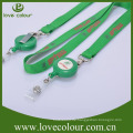 Goldlieferant yoyo Abzeichenhalter Lanyards mit Drucklogo